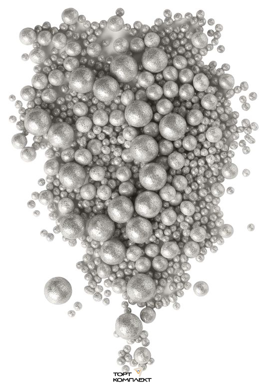 Посыпка рисовая Блеск Серебро №703 50гр