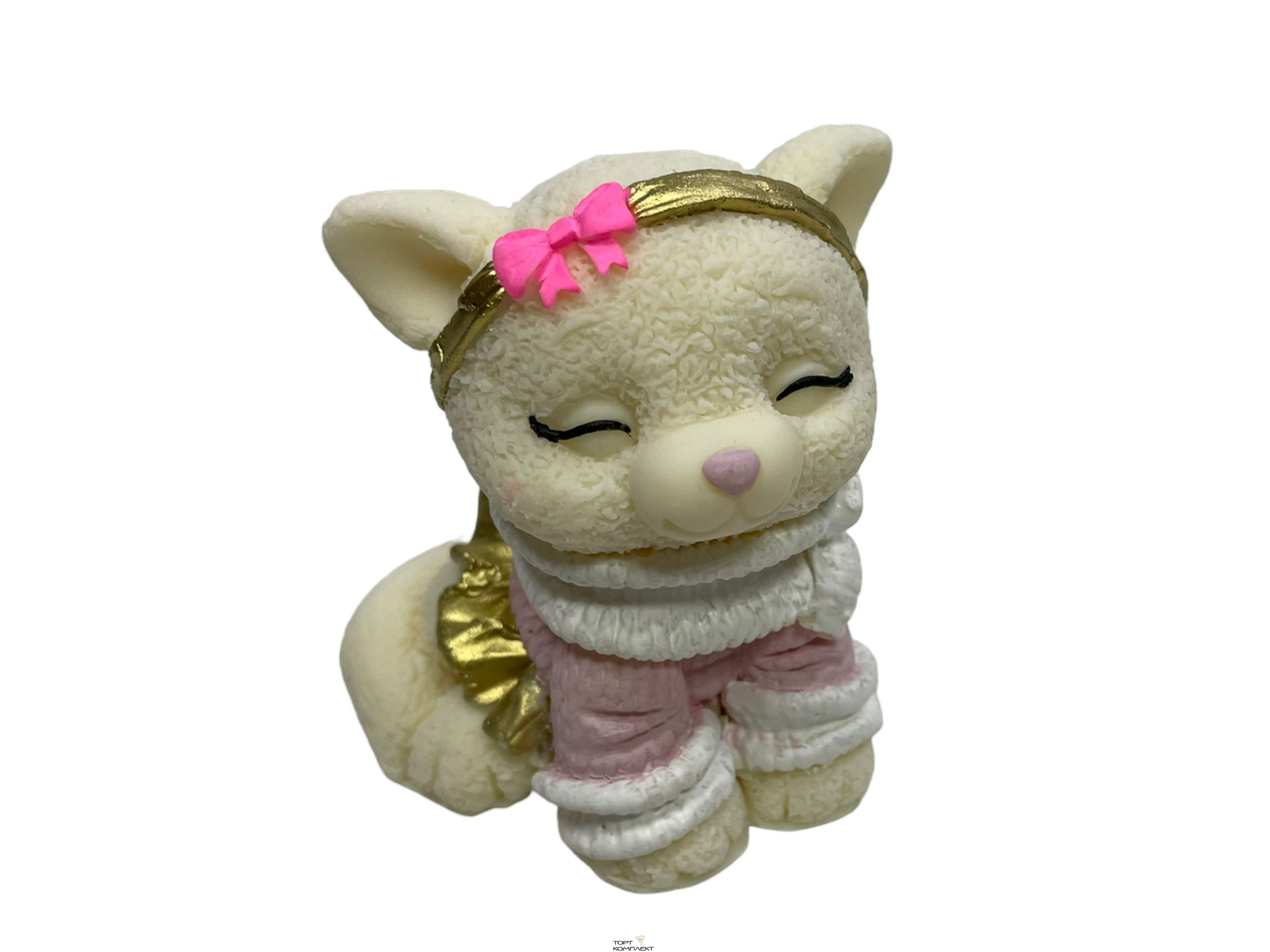 Фигурка "Кошка в свитере" шок.глазурь 115гр