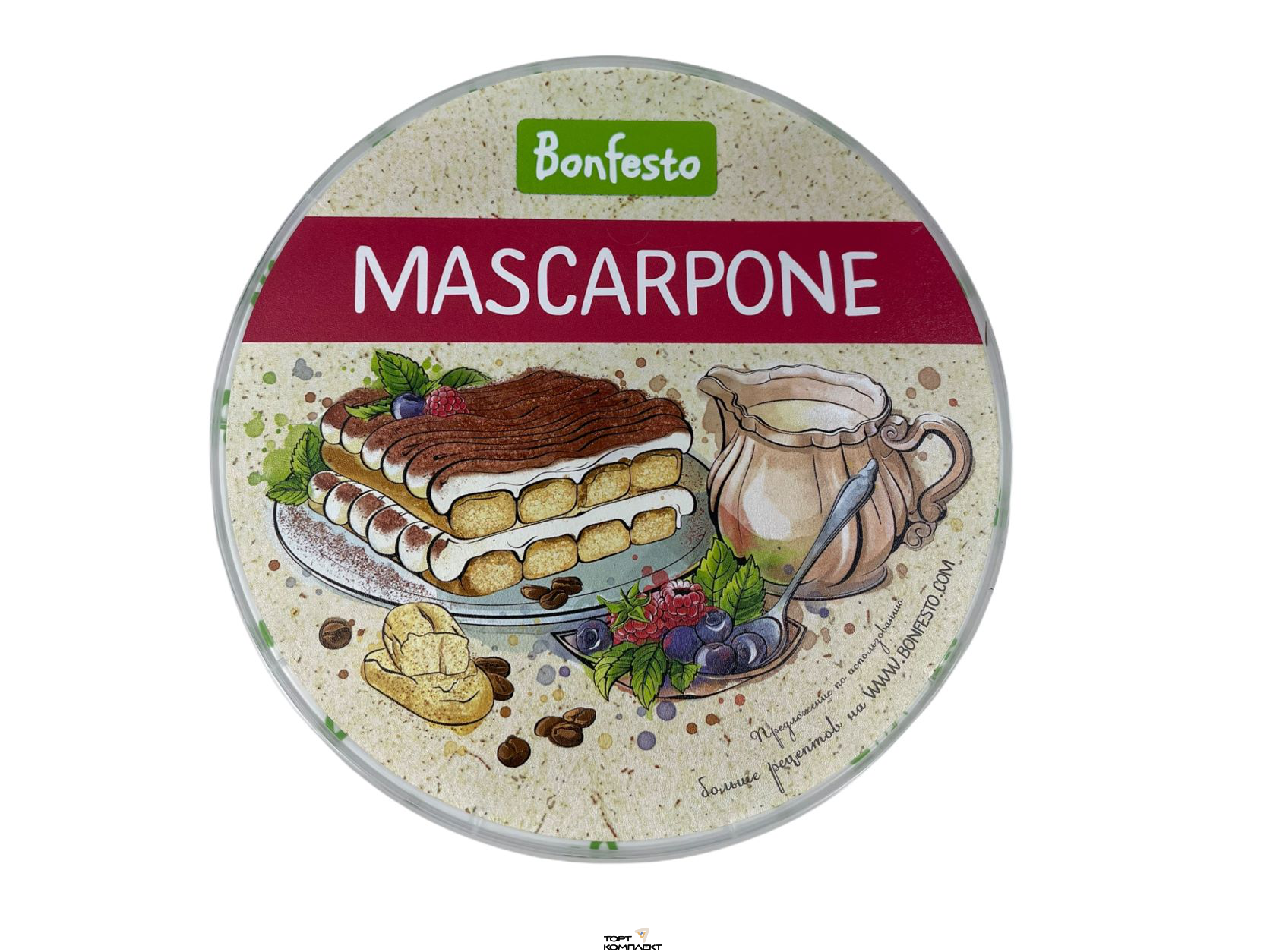 Сыр мягкий Маскарпоне Bonfesto 500 гр
