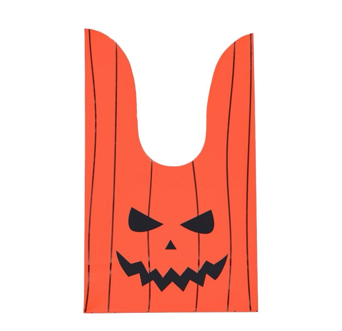 Пакет подарочный Тыква, 13× 22,5см 10шт