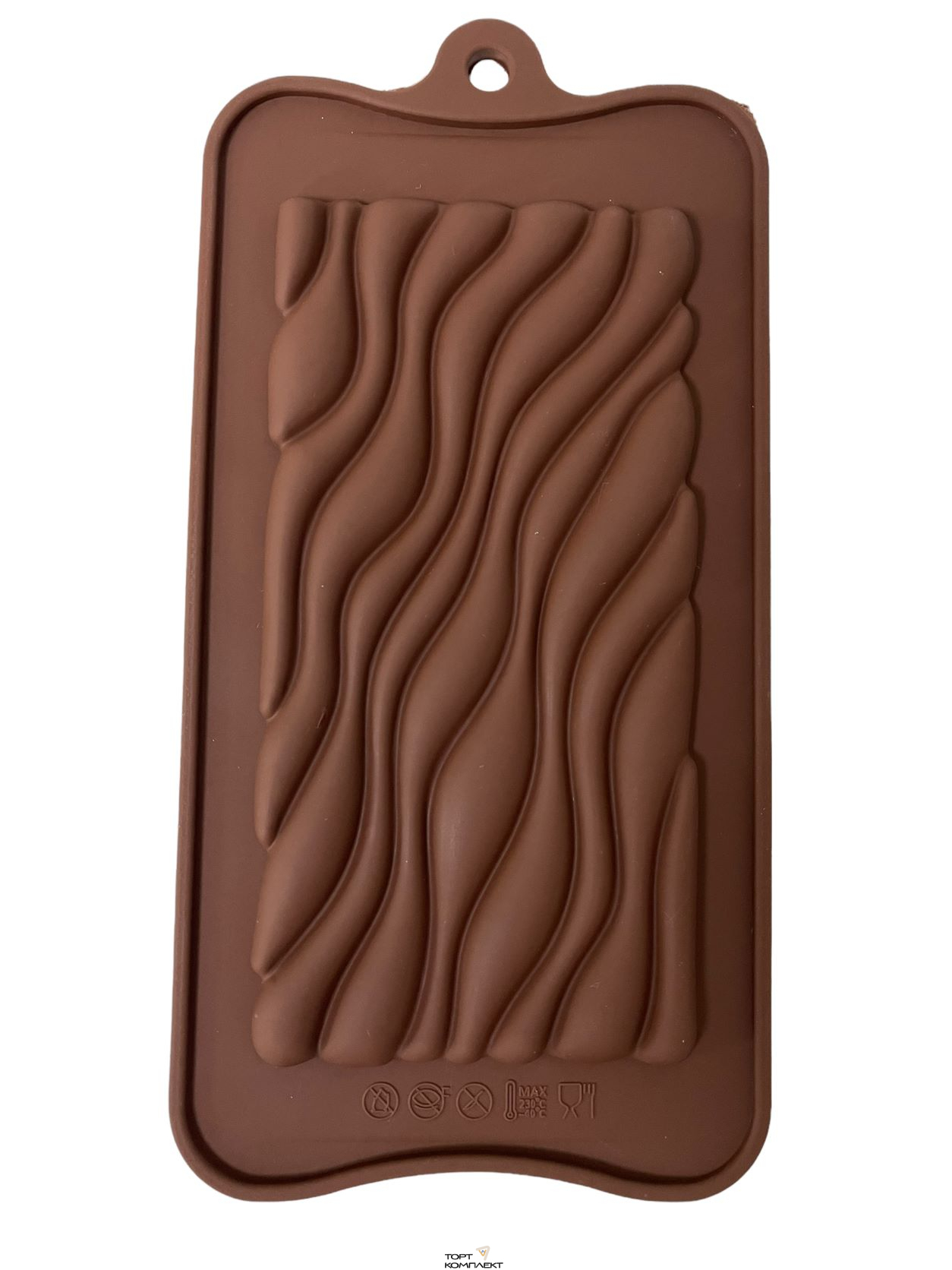 Форма силиконовая "Плитка волны"