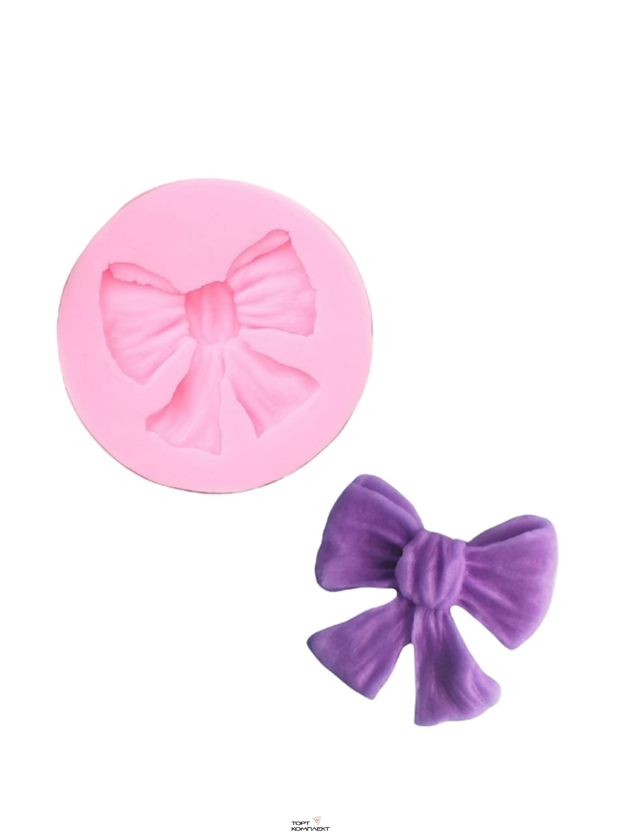 Молд  "Бант" 6см 