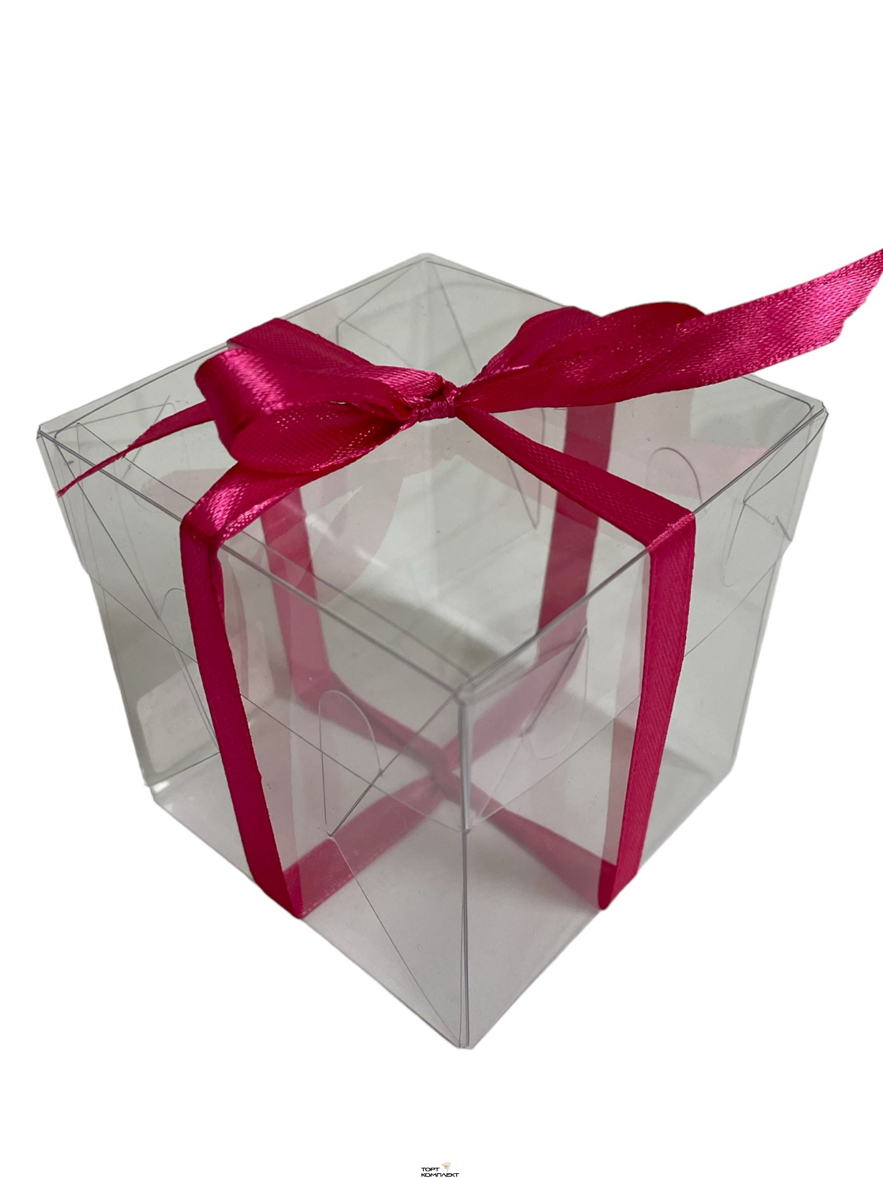 Коробка куб 8*8*8см прозрачная