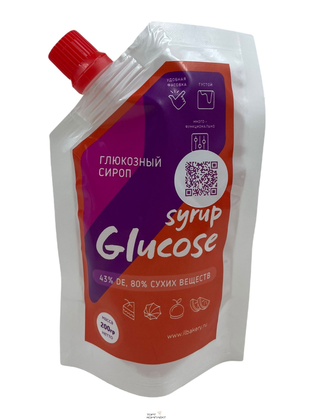 Глюкозный сироп 43% 200гр IL-bakery
