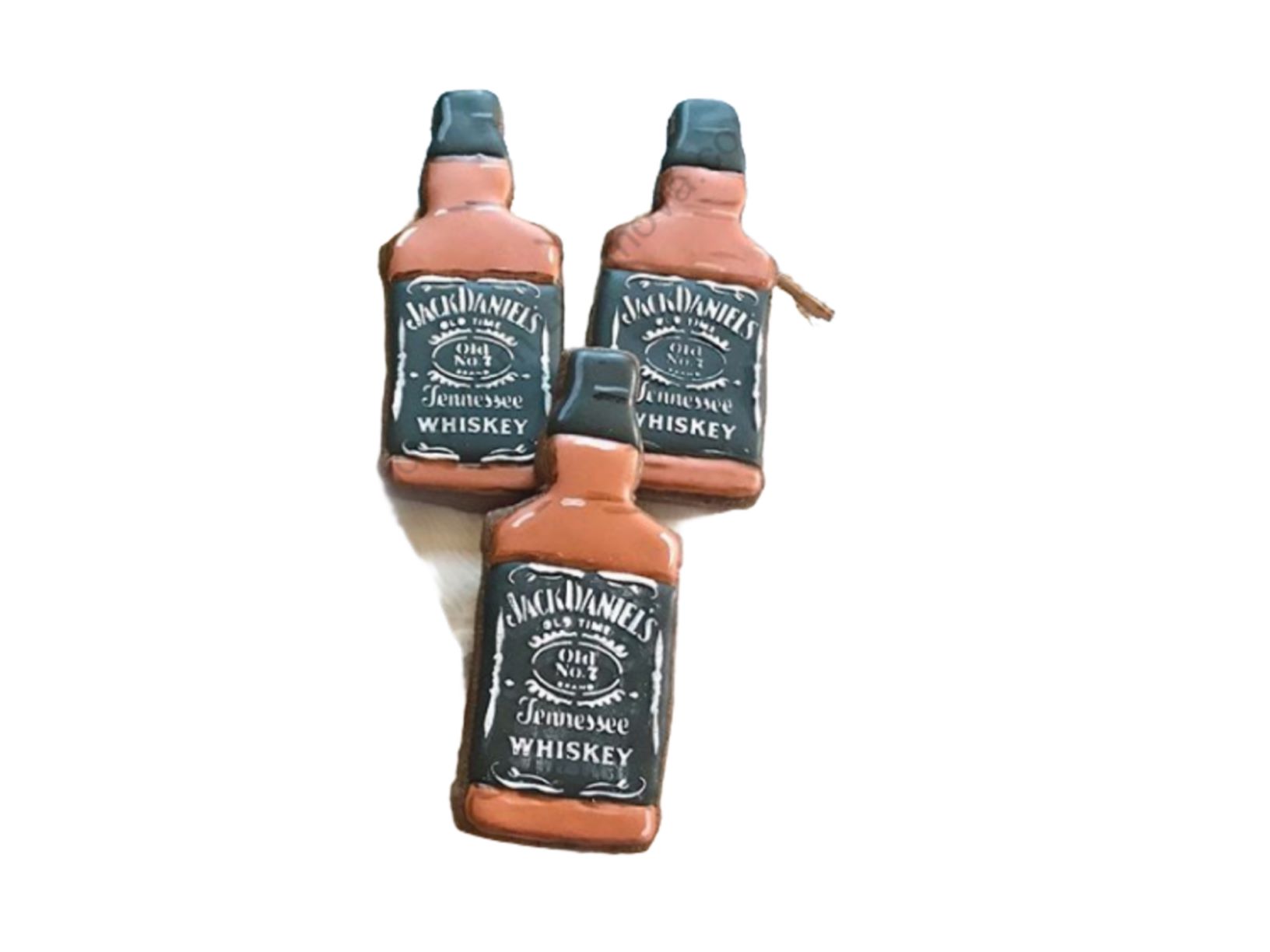 Форма  с трафаретом для пряников  "Виски Jack Daniels" 12см