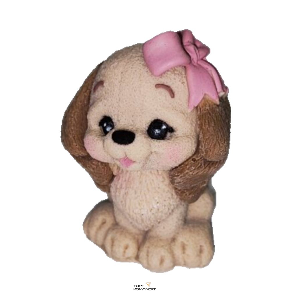  Фигурка "Собачка" шок.глазурь 80гр