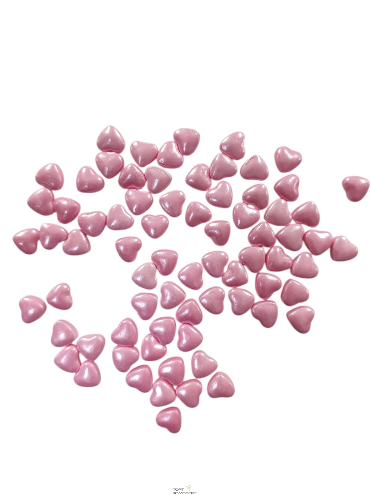 Посыпка "Сердца розовые"  50гр	