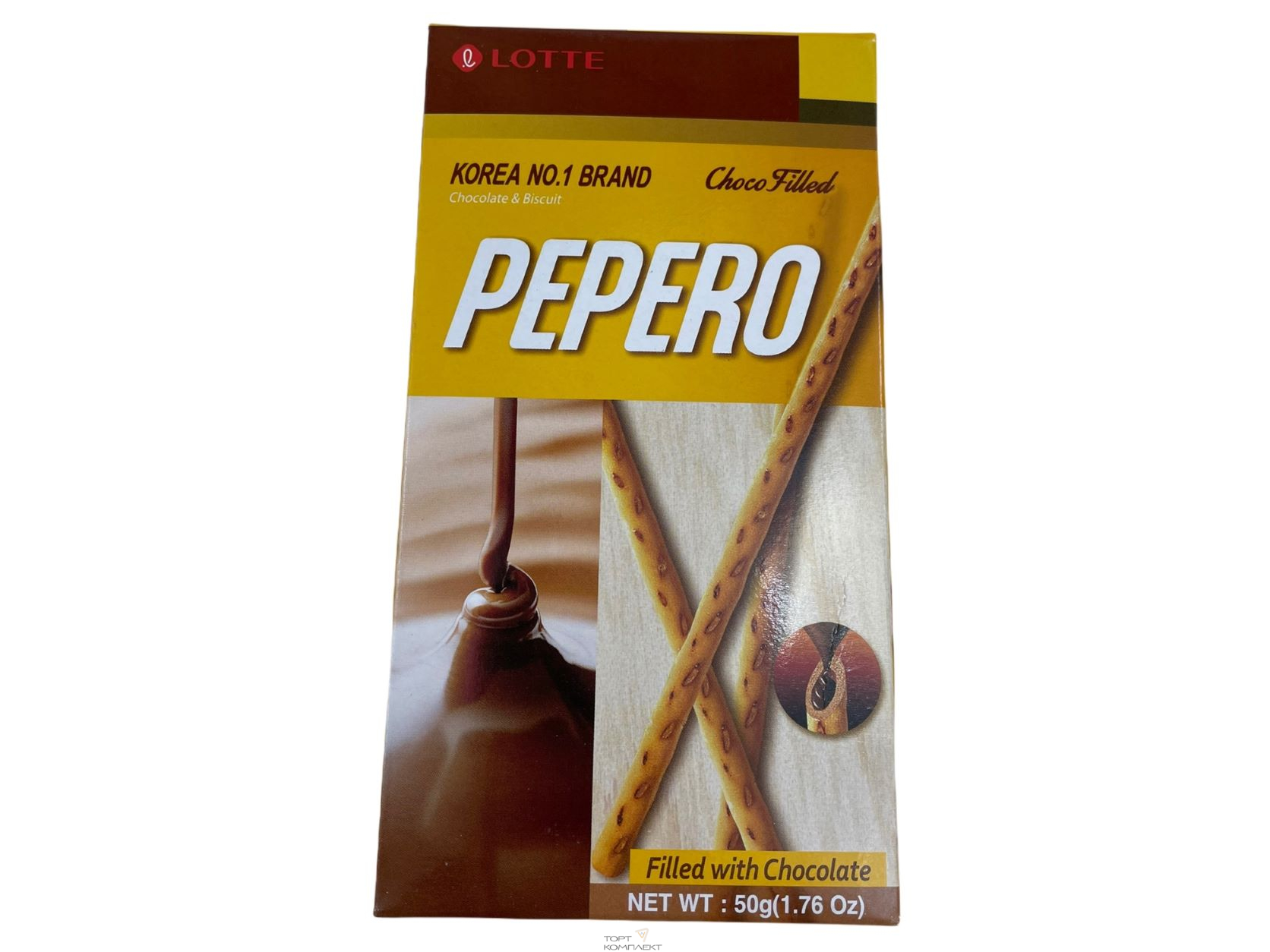 Соломка PEPERO Choco Filled 50гр