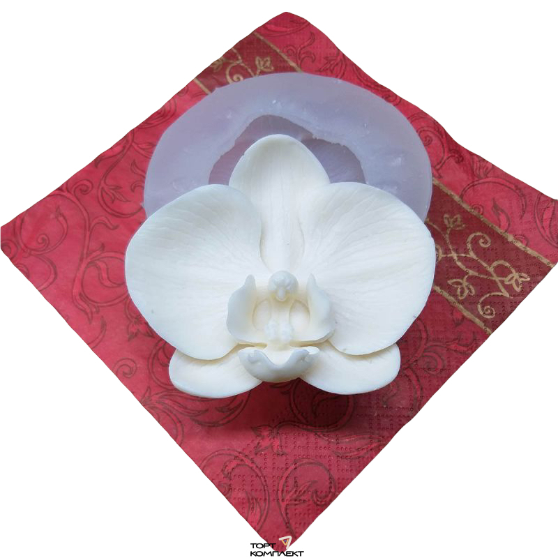 Силиконовая форма "Орхидея Фаленопсис №23" 7х6см