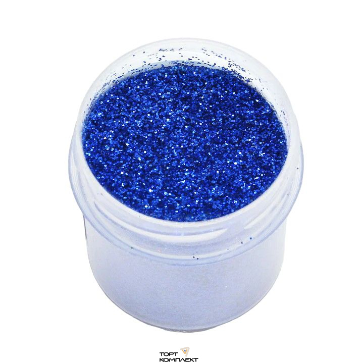 Глиттер пищевой Синий 5гр 