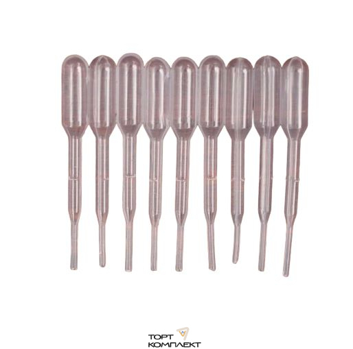 Пипетки для соуса 10 шт 6см 