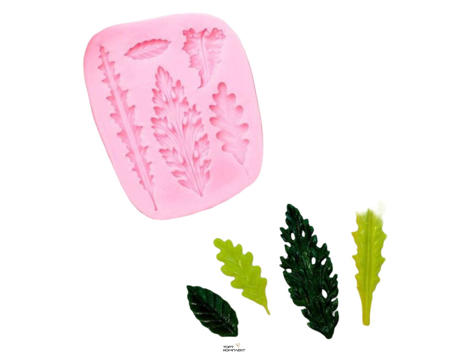 Молд 9,5х8х0,8 см "Гербарий" 