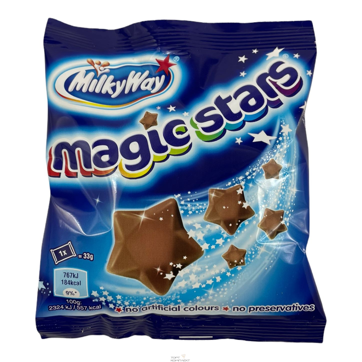 Шоколадные звездочки MilkyWay 33гр