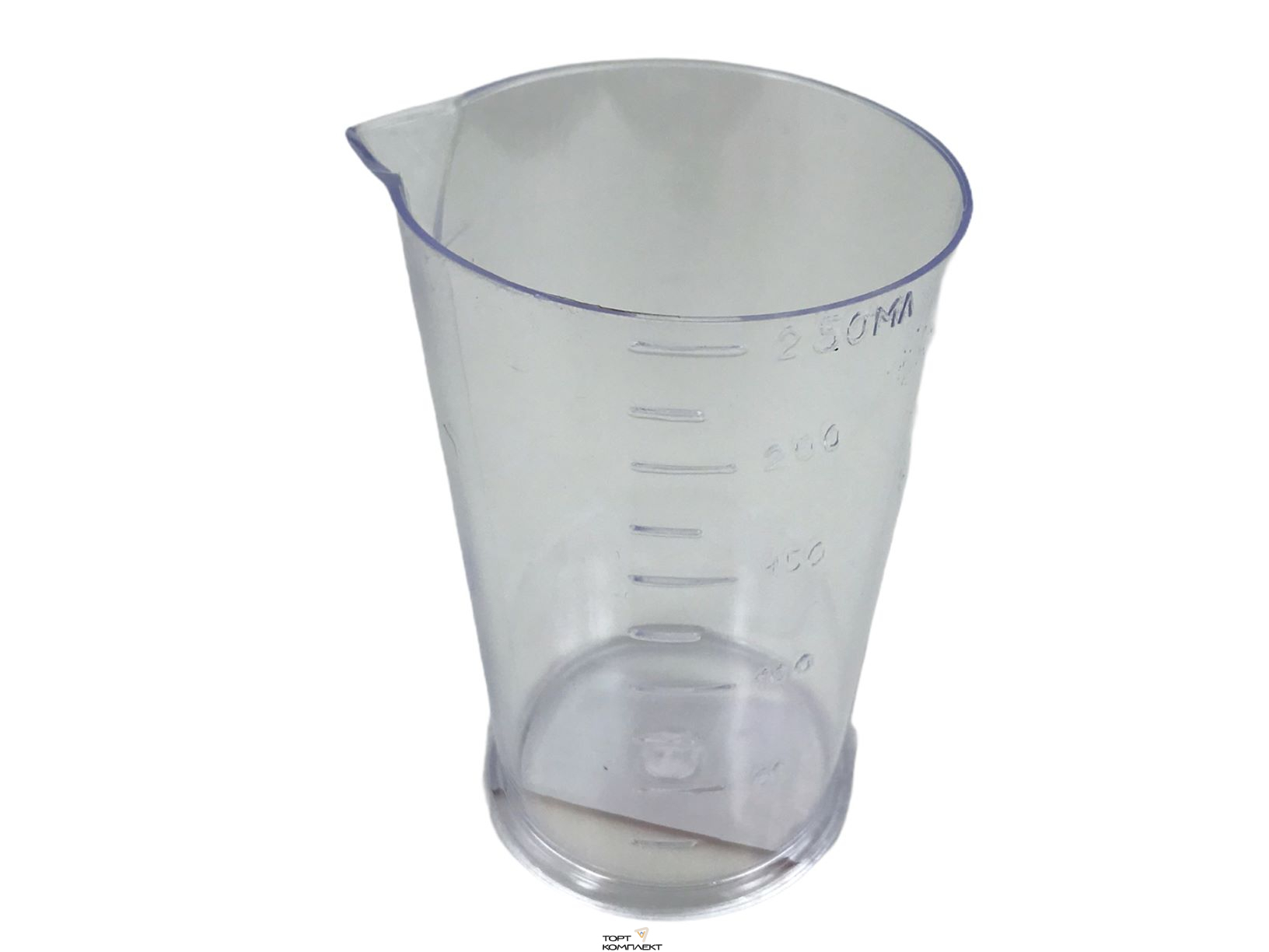 Стакан мерный 0,25 л, прозрачный