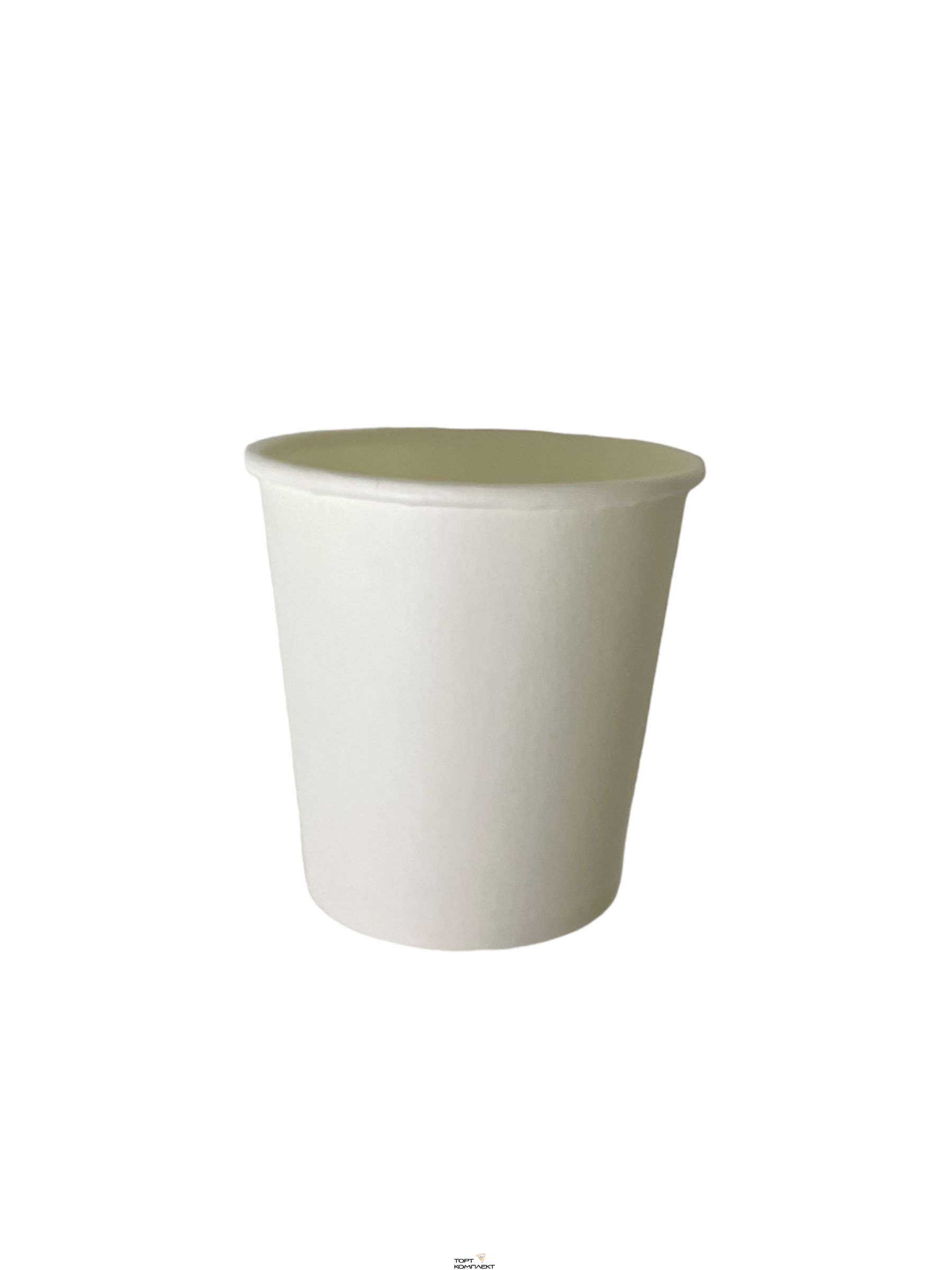 Бенто стакан бумажный 106мл Белый 