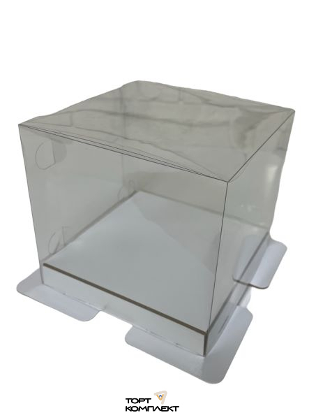 Коробка 15*15*14см Пьедестал Белая
