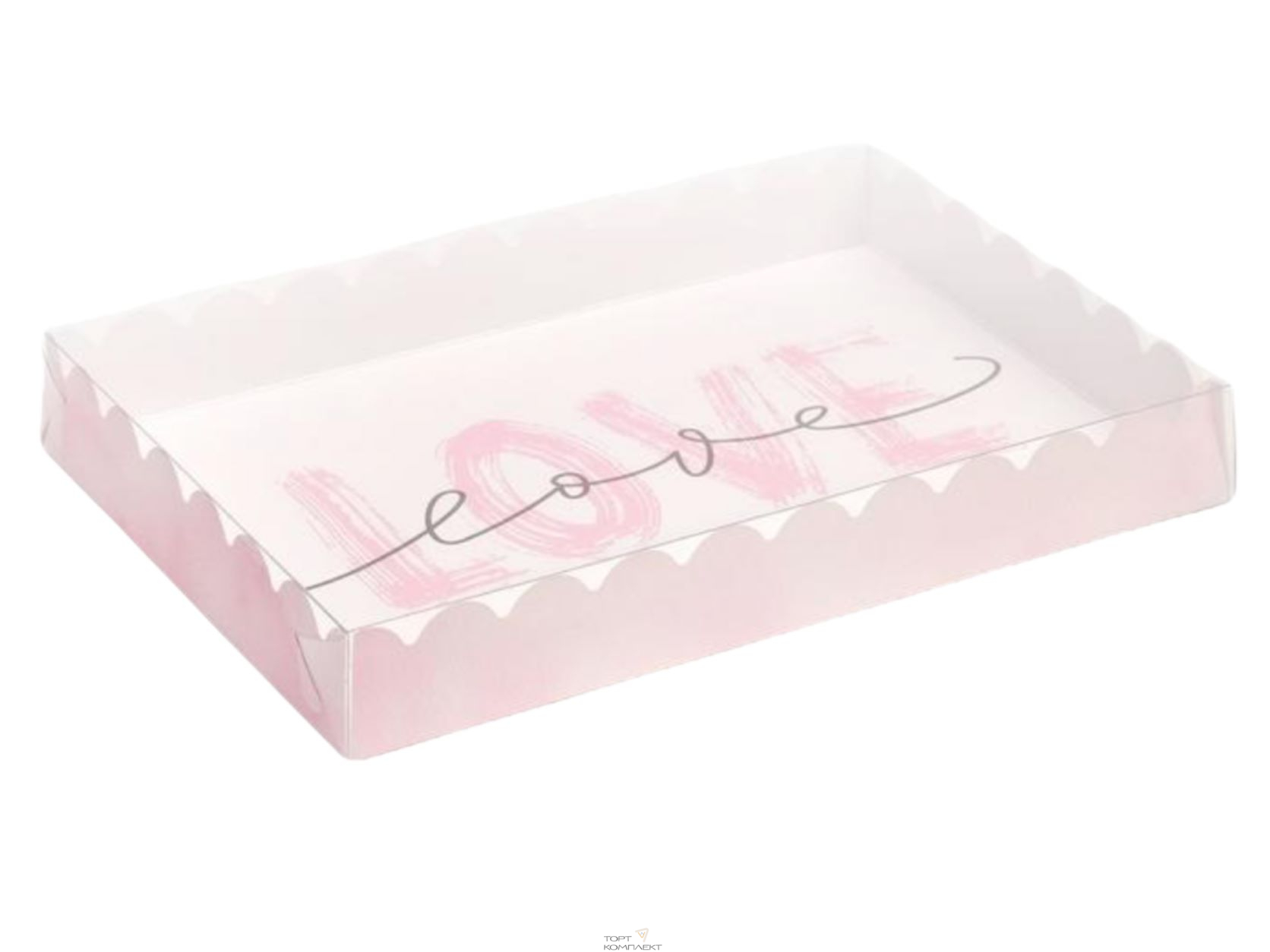 Коробка для печенья "Нежная любовь " 22 х 15 х 3 см 