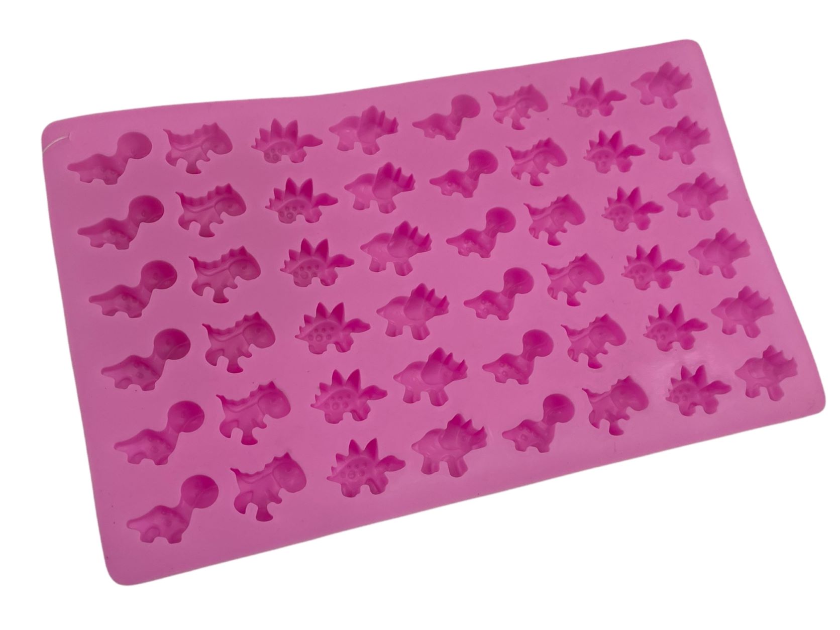 Форма для мармелада 48 ячеек 19x11,7x0,8 см (1,9х1 см) "Дино" 