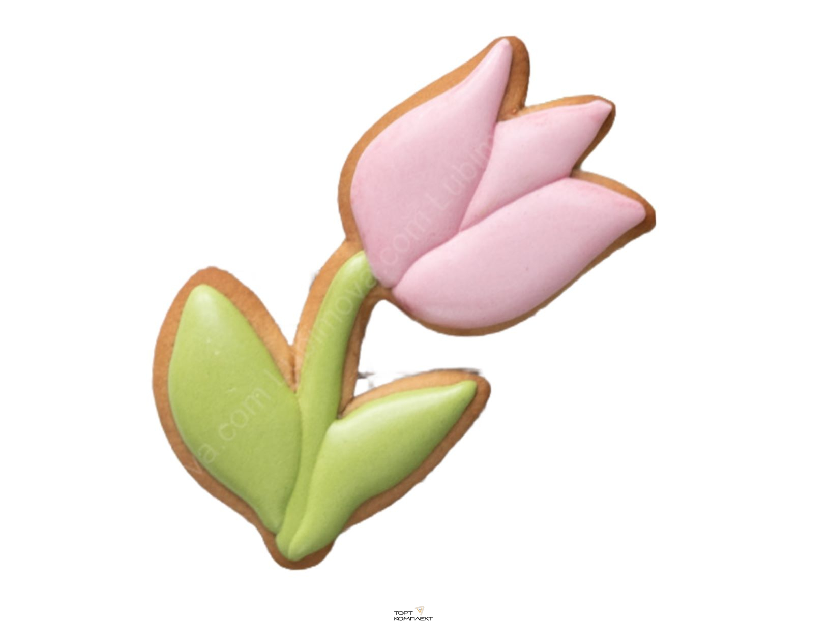 Форма  для пряников  "Цветочек тюльпан" 10см