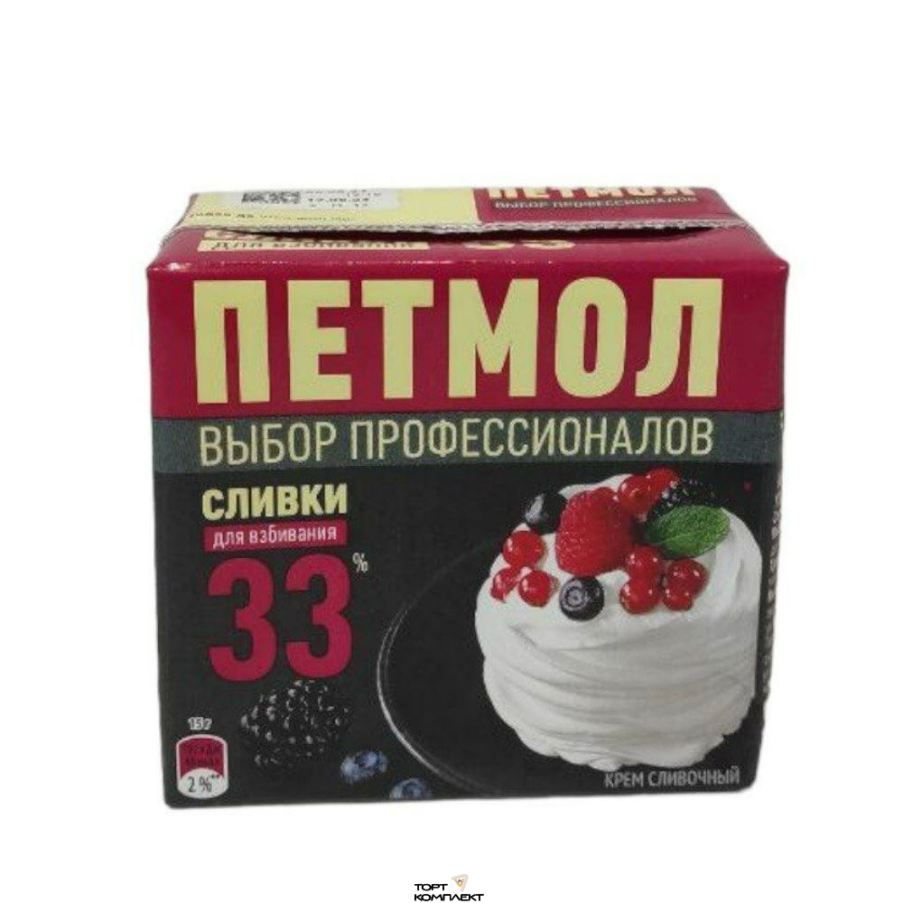 Сливки Петмол 33% 0,5 л
