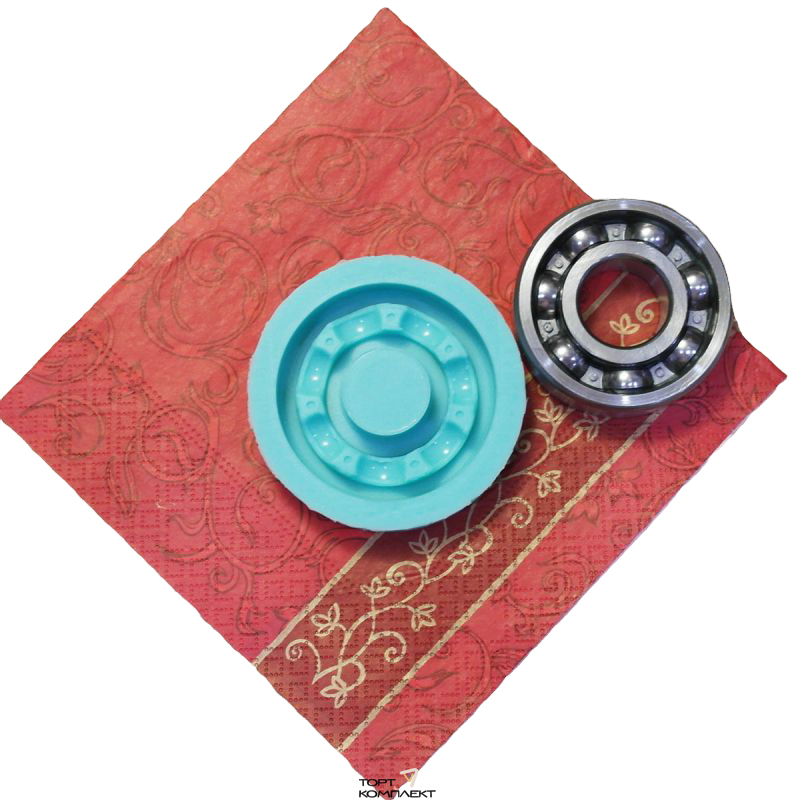 Силиконовая форма "Подшипник" 6см