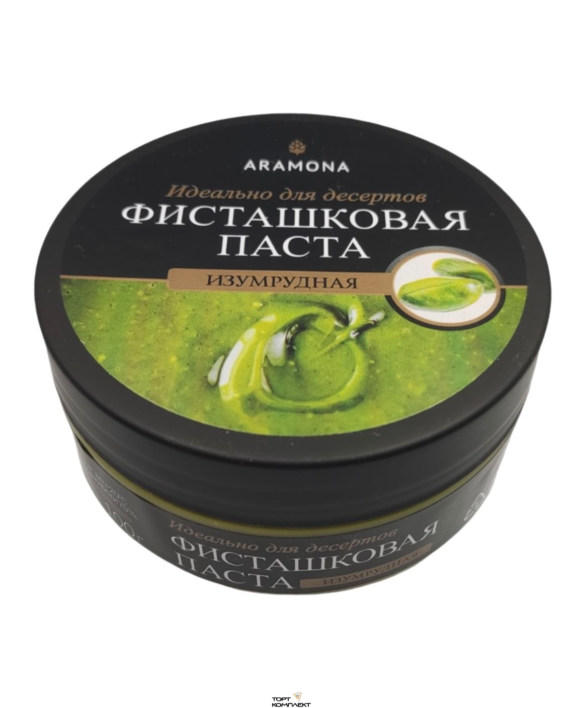Паста Фисташковая изумрудная Aramona 100% 200гр