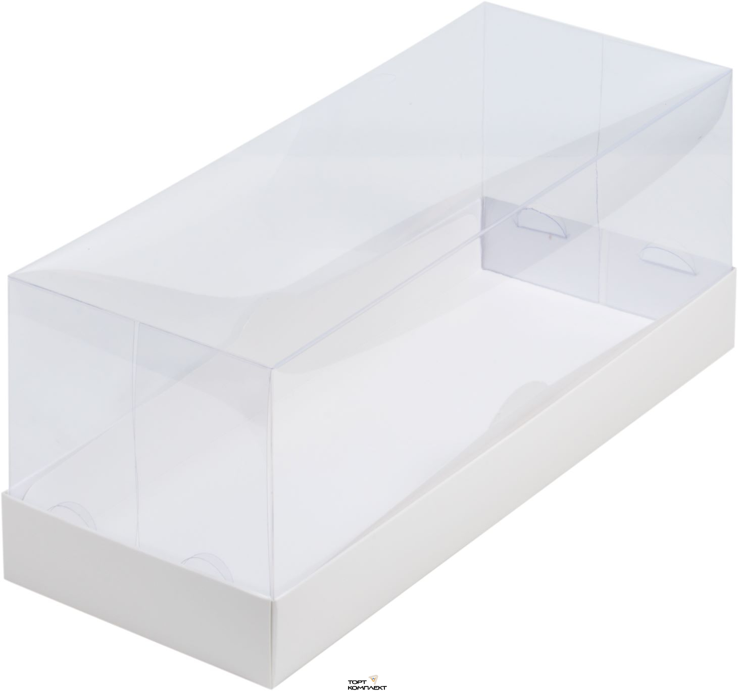 Коробка для рулета Премиум 30/12/12мм Белая