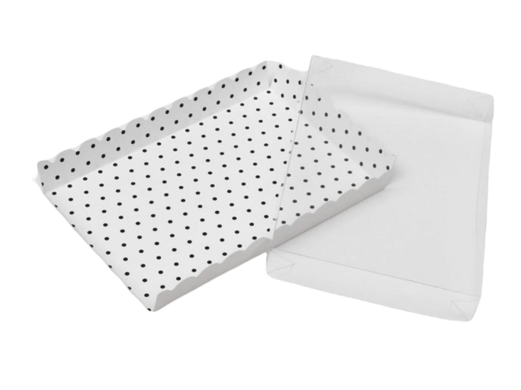 Коробка для печенья "Горох", 22 х 15 х 3 см