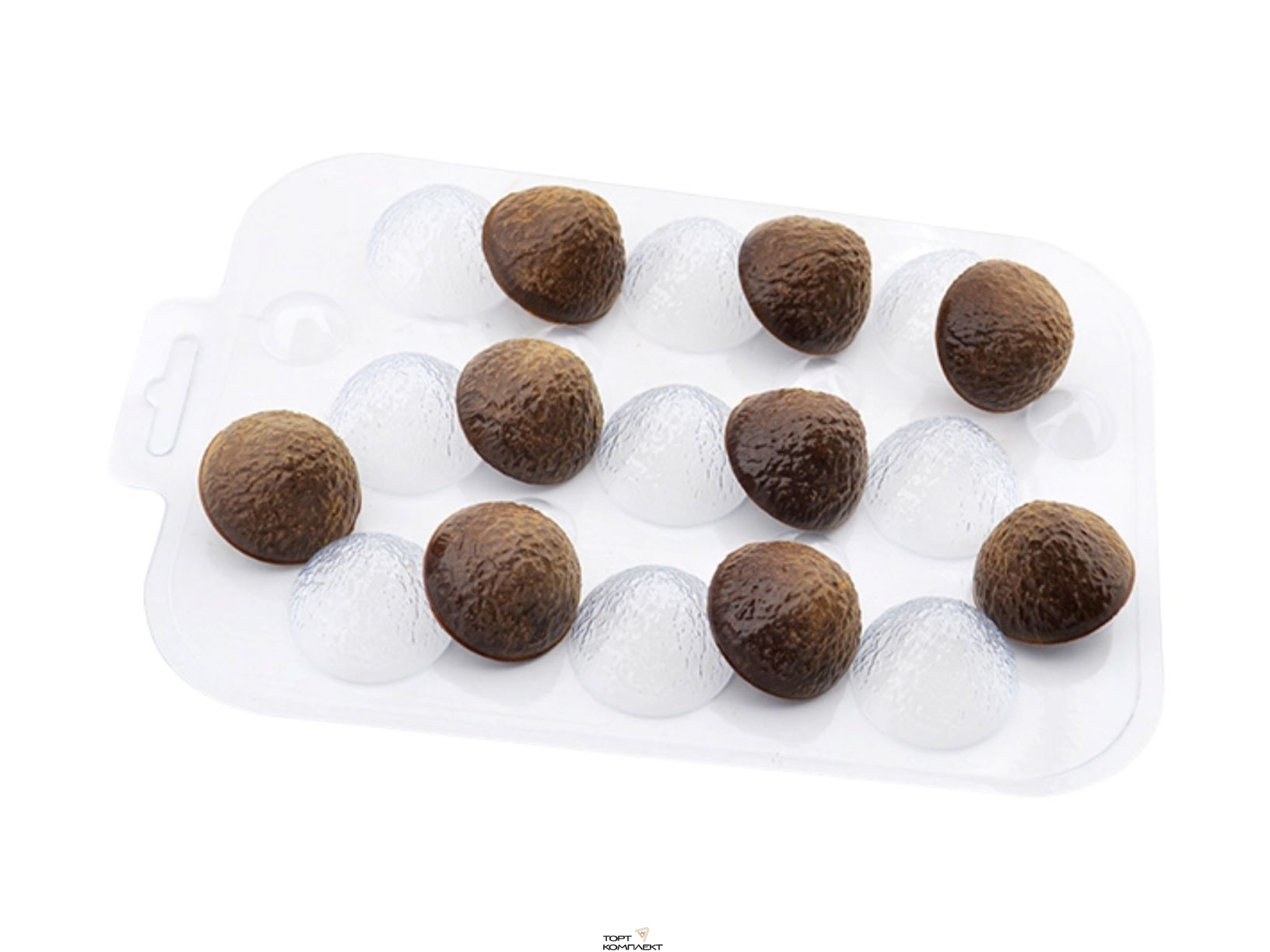 Форма пластиковая для шоколада " Трюфель" 