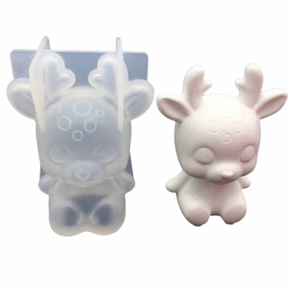 Силиконовый молд 3D "Олененок"