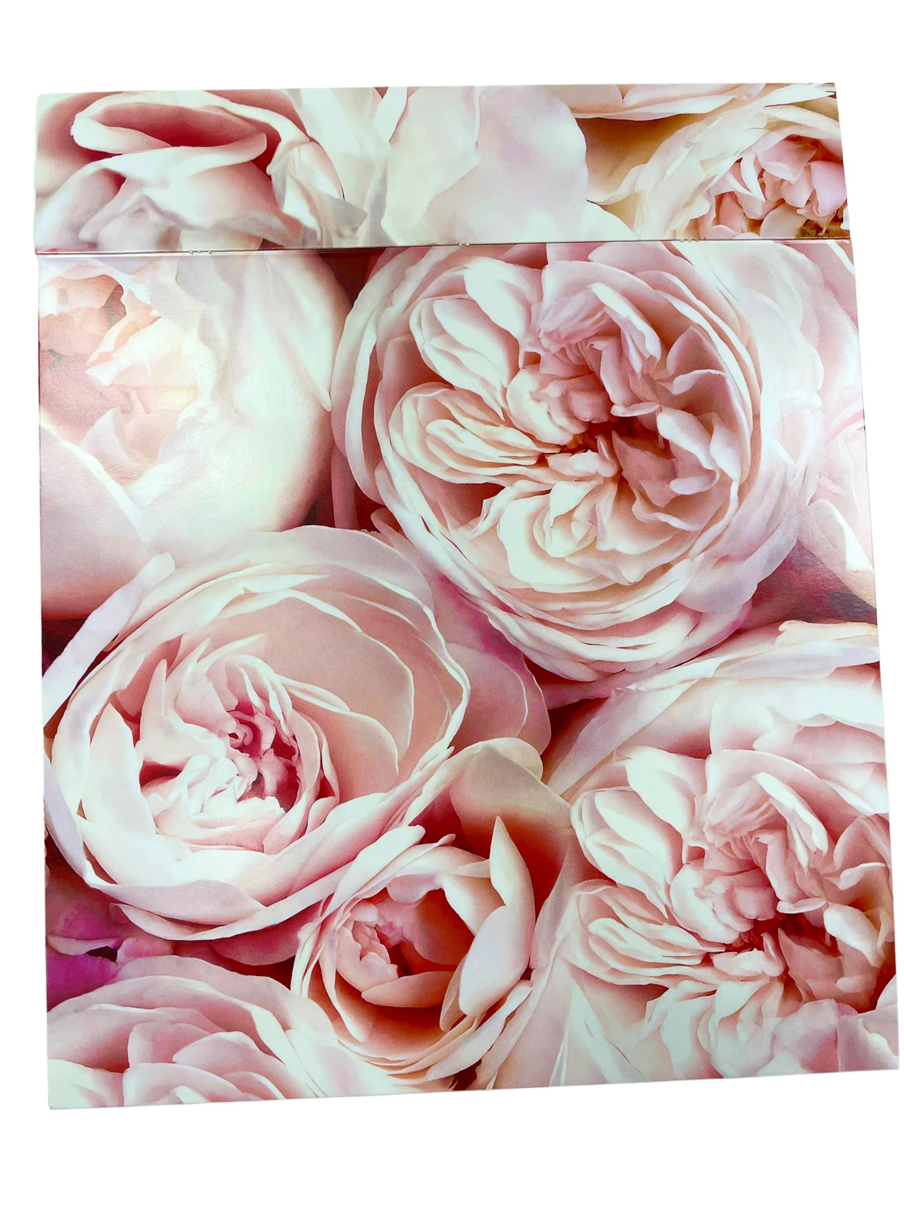 Коробка под 16 конфет пенал 17/17/4см Розовые пионы