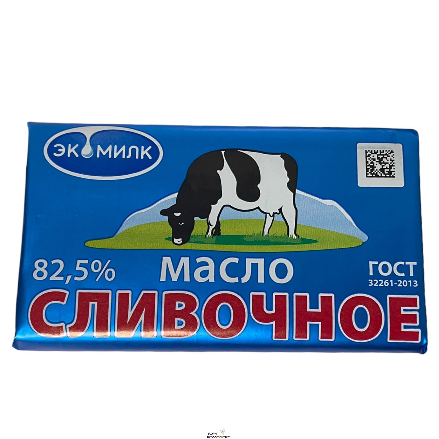Масло сливочное Экомилк 82,5% 450 гр 