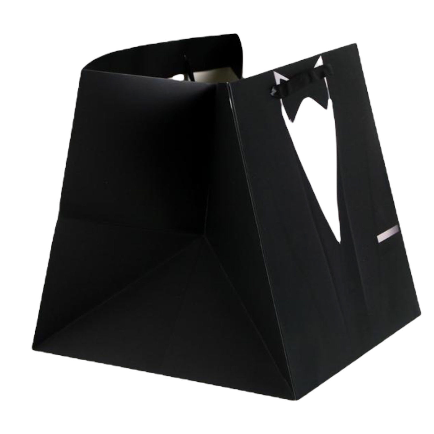 Пакет квадратный «Костюм», 30 × 30 × 30 см      