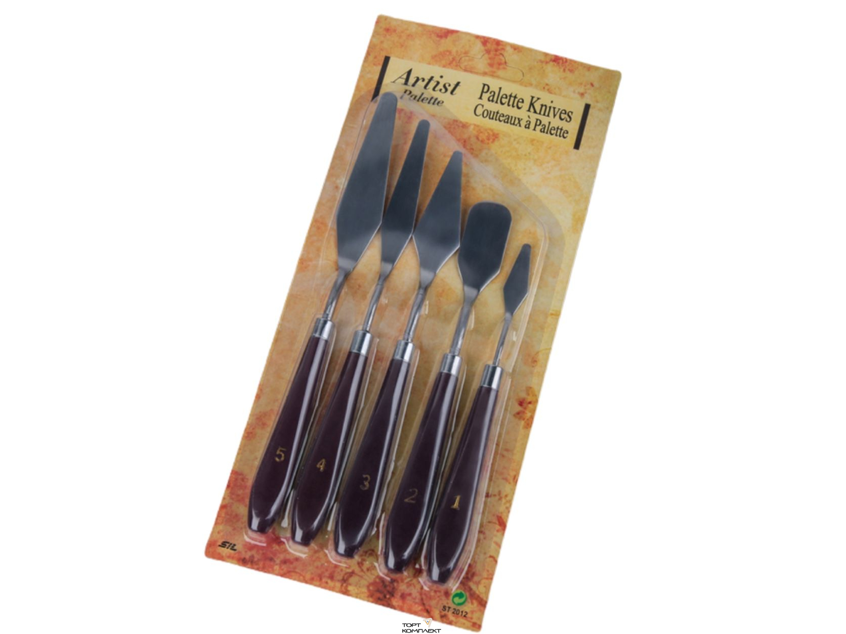 Набор лопаток кондитерских 5 шт                   			