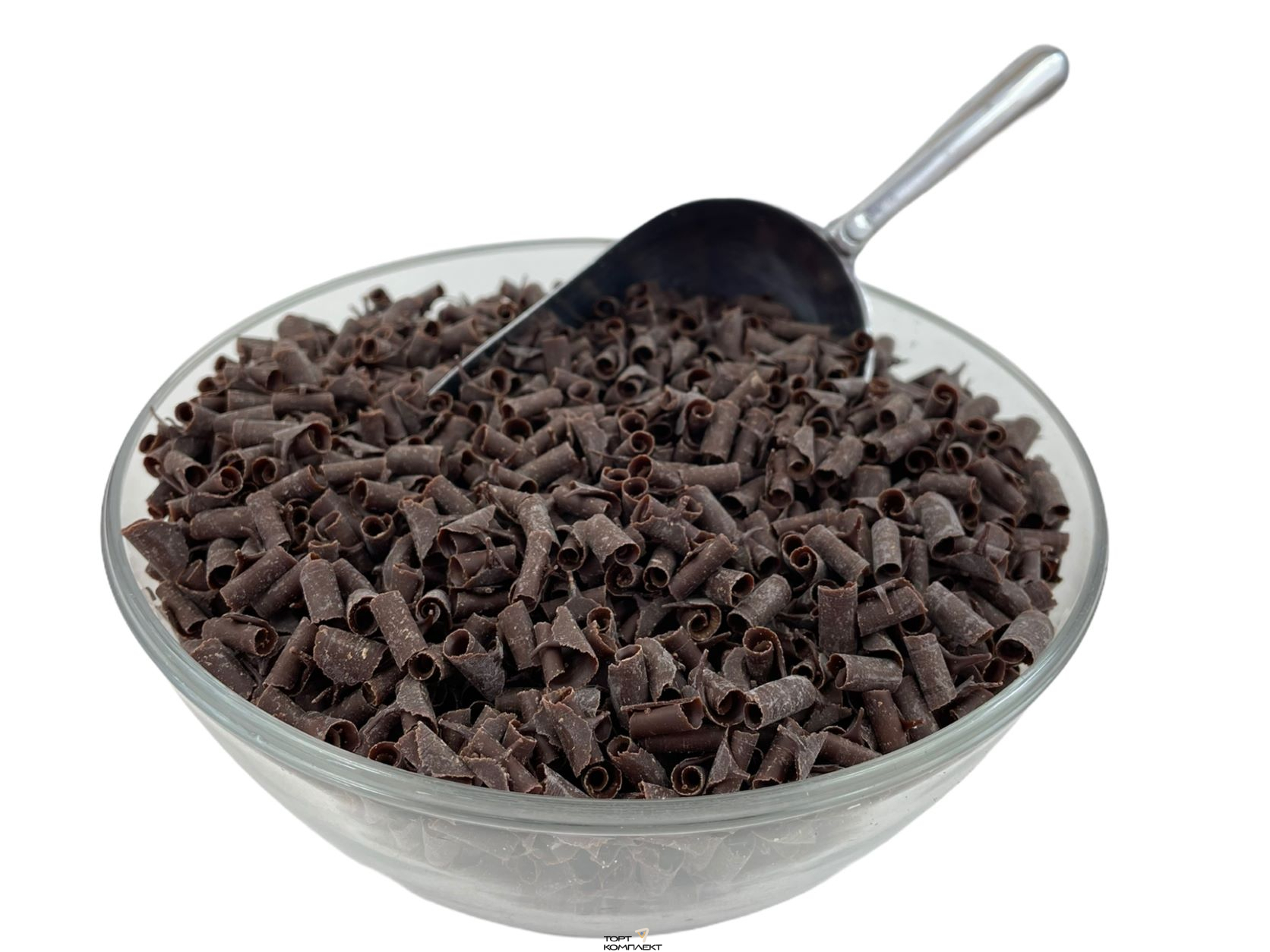 Стружка шоколадная Темная Callebaut 50гр