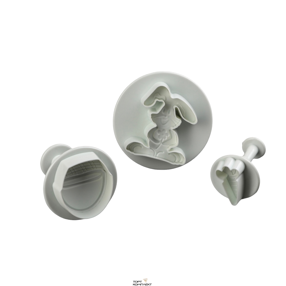 Набор плунжеров кондитерских 3 шт "Кролик"