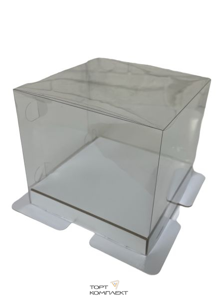Коробка СЕРЕБРО 15*15*14см Пьедестал 