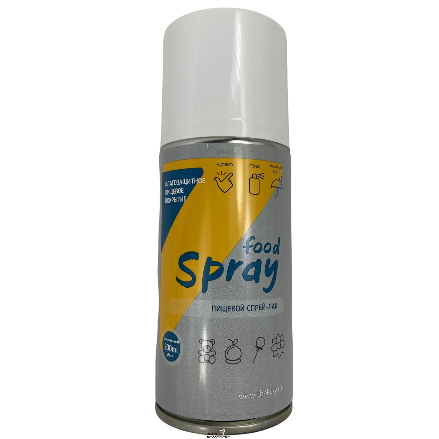 Пищевой лак FOOD LAK spray IL-bakery 200мл