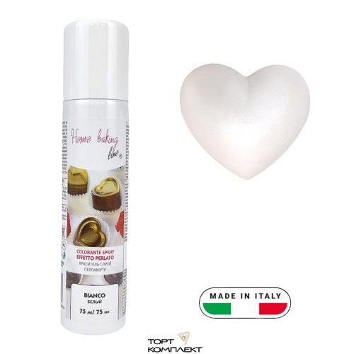 Краситель-спрей перламутр Белый 75 мл