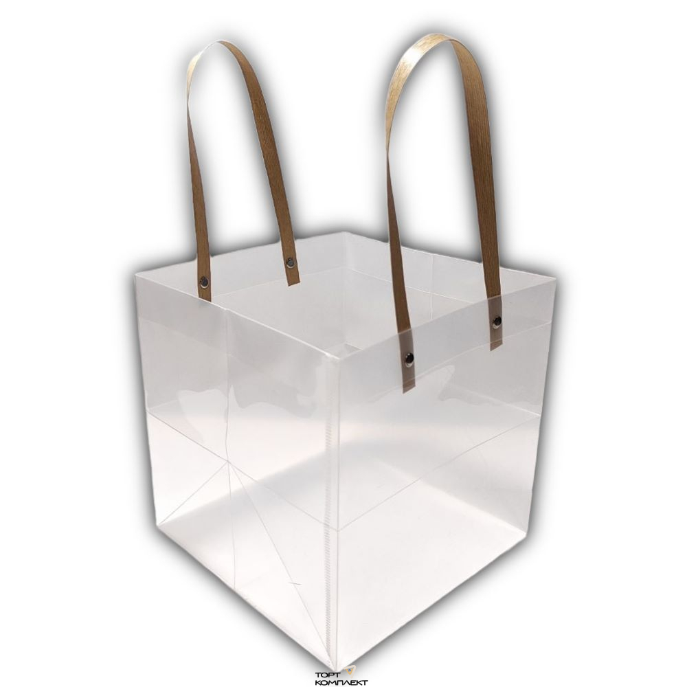 Пакет подарочный прозрачный