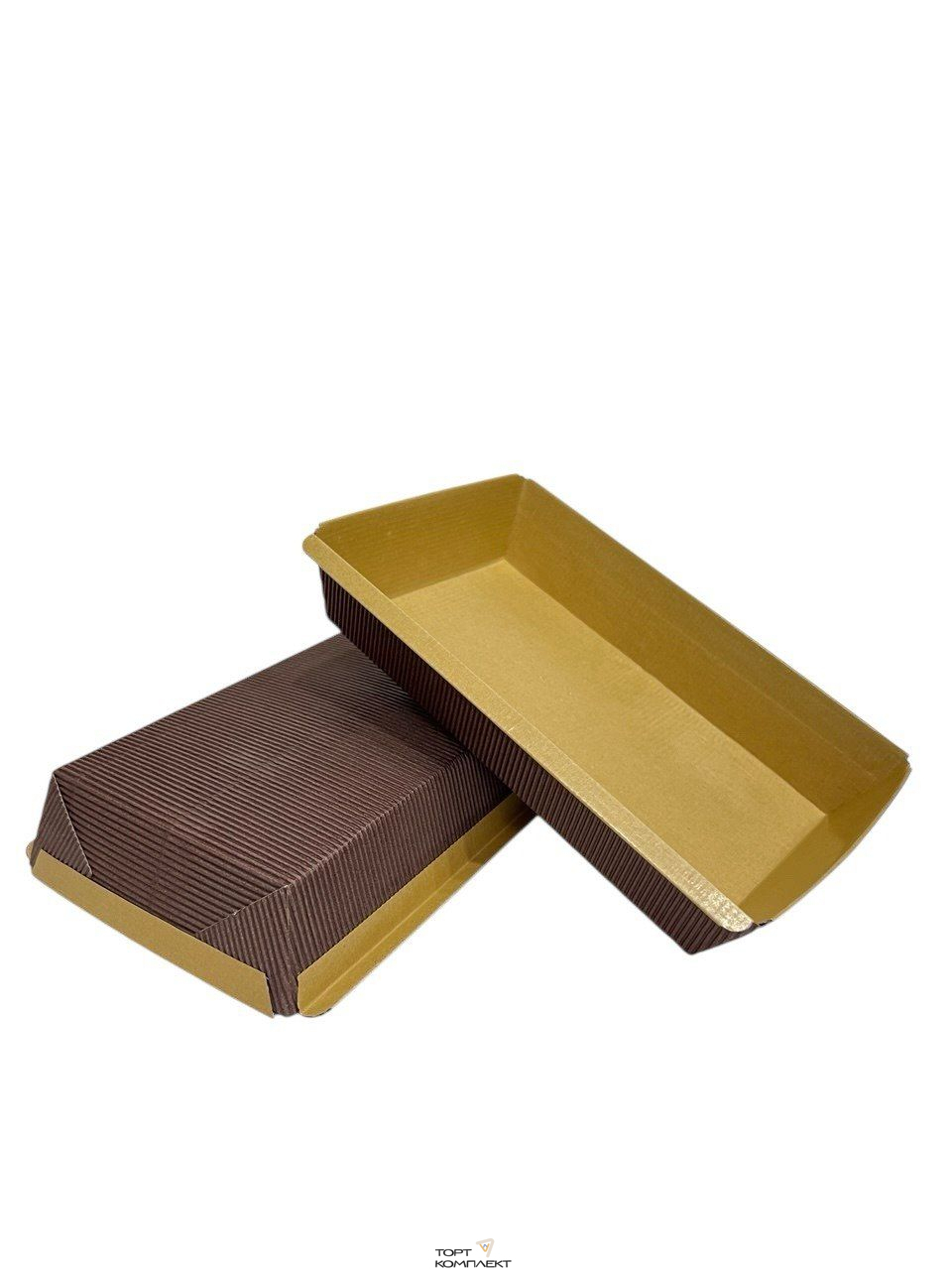 Форма бумажная "Кекс" для выпечки 19,5*11,8*4см 5шт