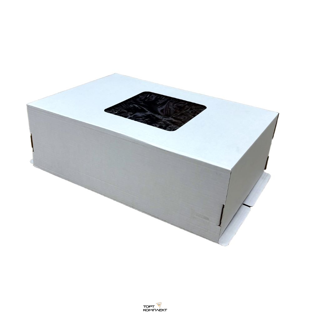 Коробка для торта 60/40/20см с окном