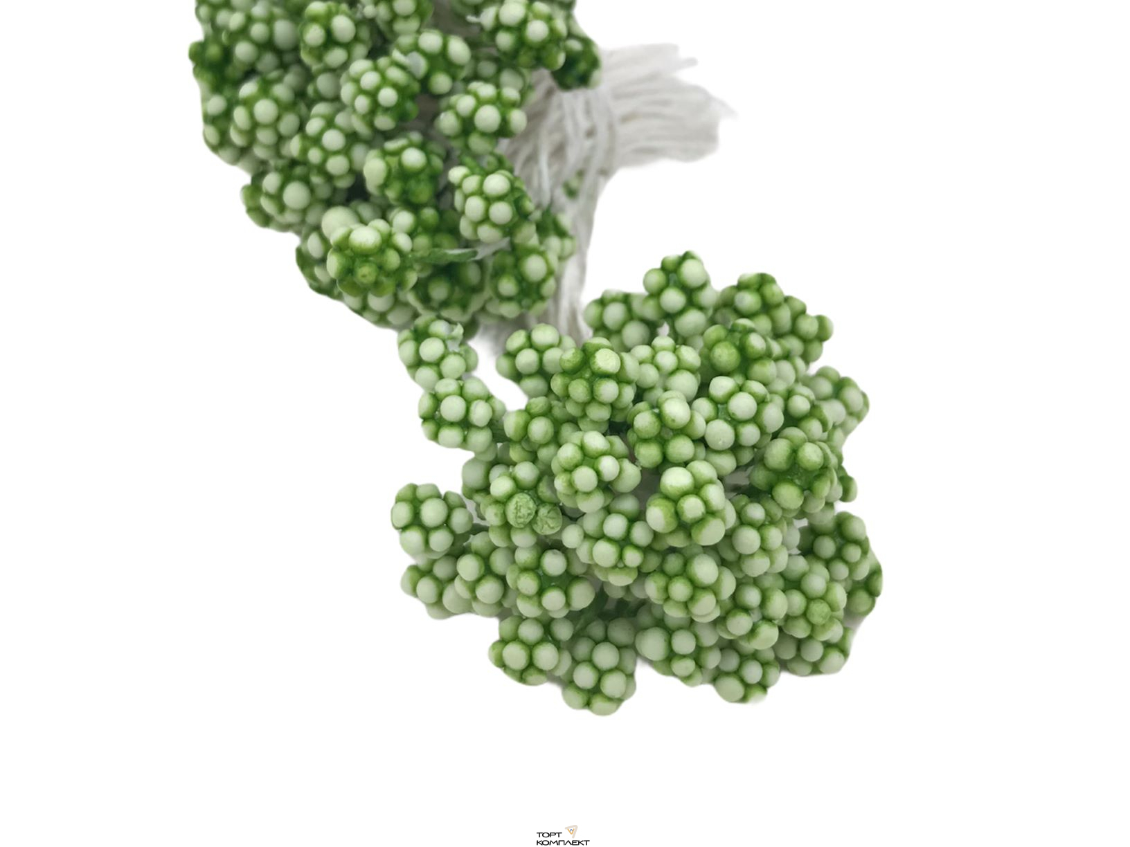 ТЫЧИНКИ, d6мм, 65-710шт светло-зеленые