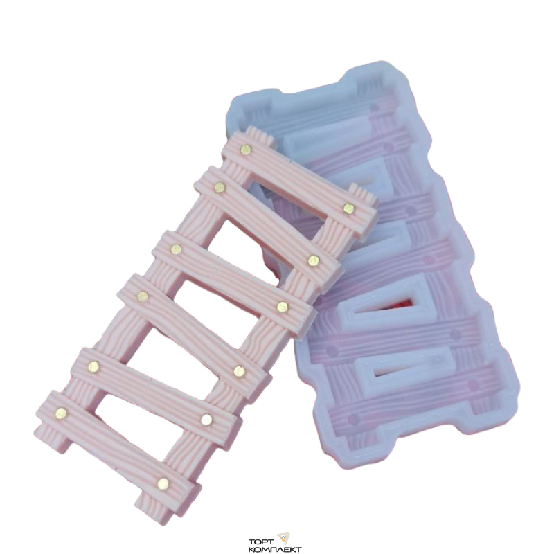 Силиконовая форма "Лесенка в сборе" h11см