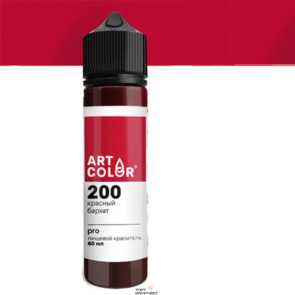 Краситель гелевый Красный бархат 60 мл Art Color