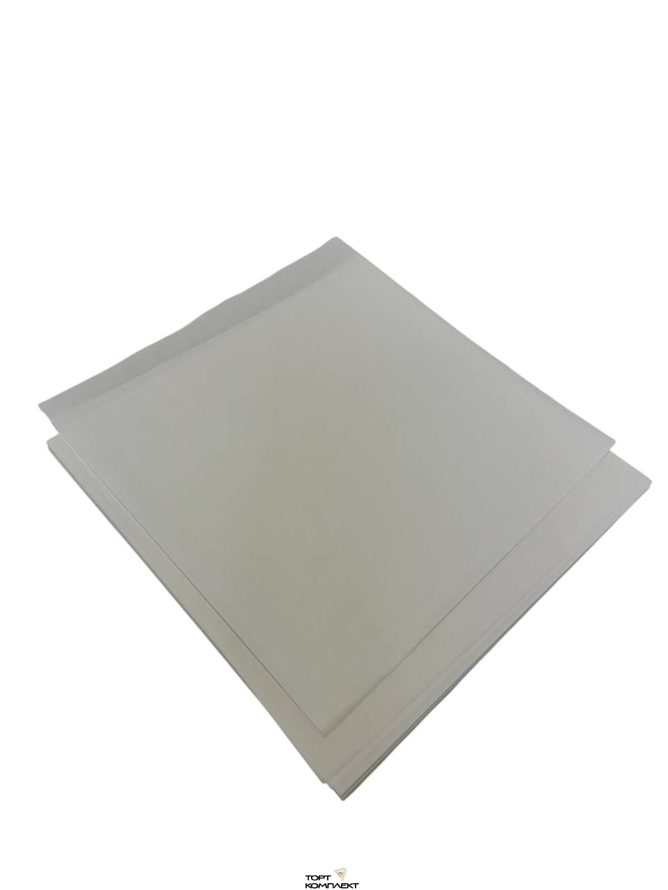 Бумага для бенто торта "Белая" 18х18см 100шт