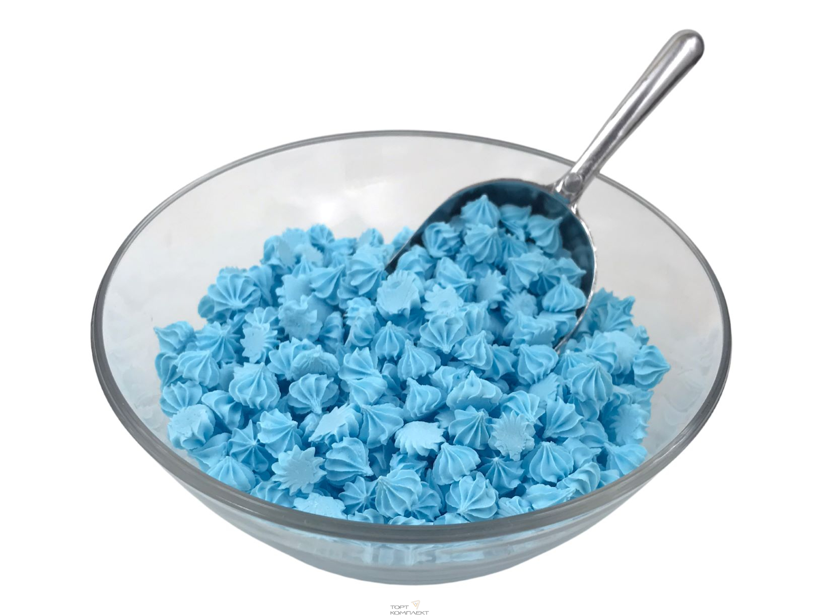 Сахарные Мини-безе (голубые), 250г		