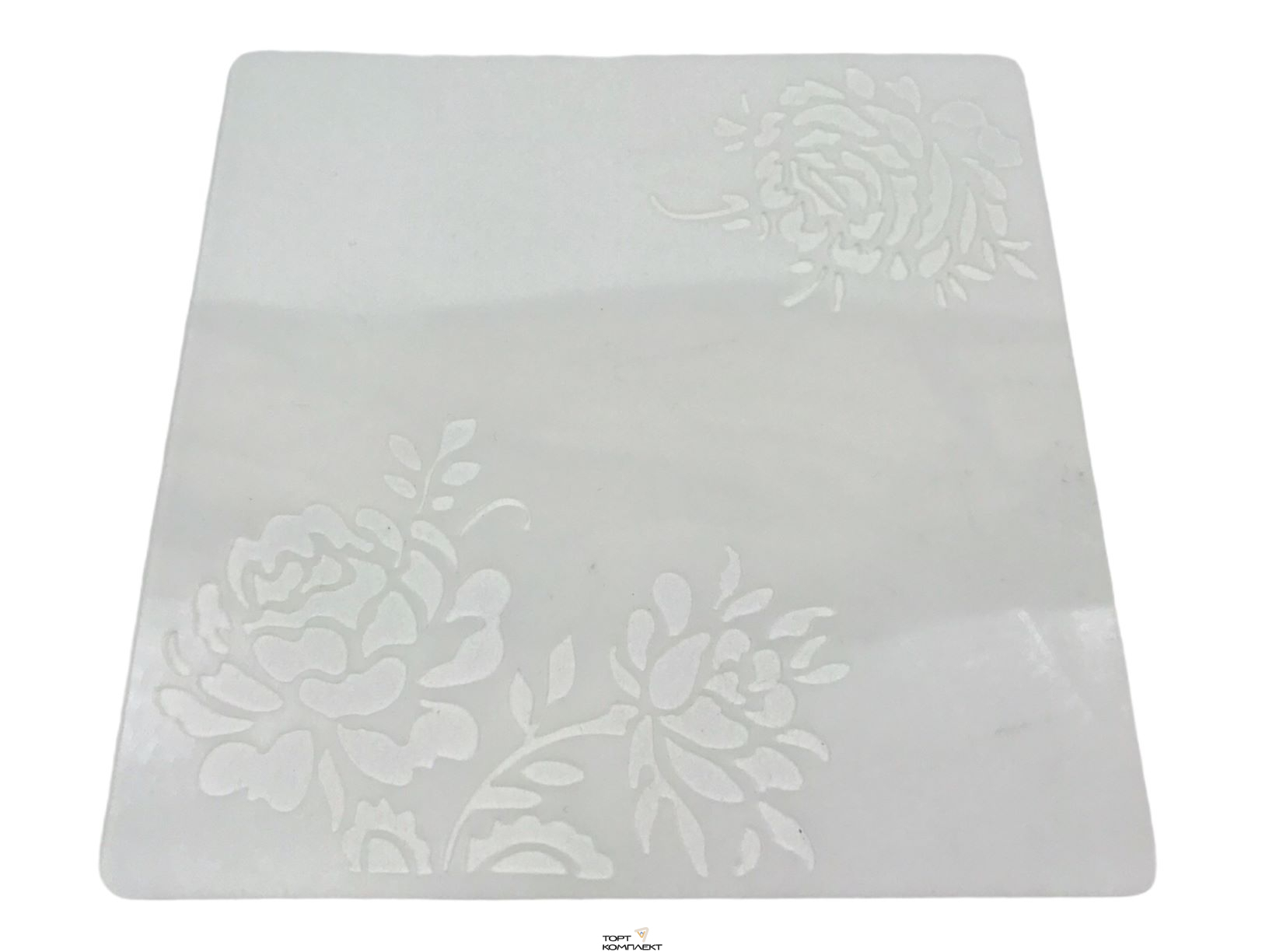 Трафарет "Две розы" 15х15 см