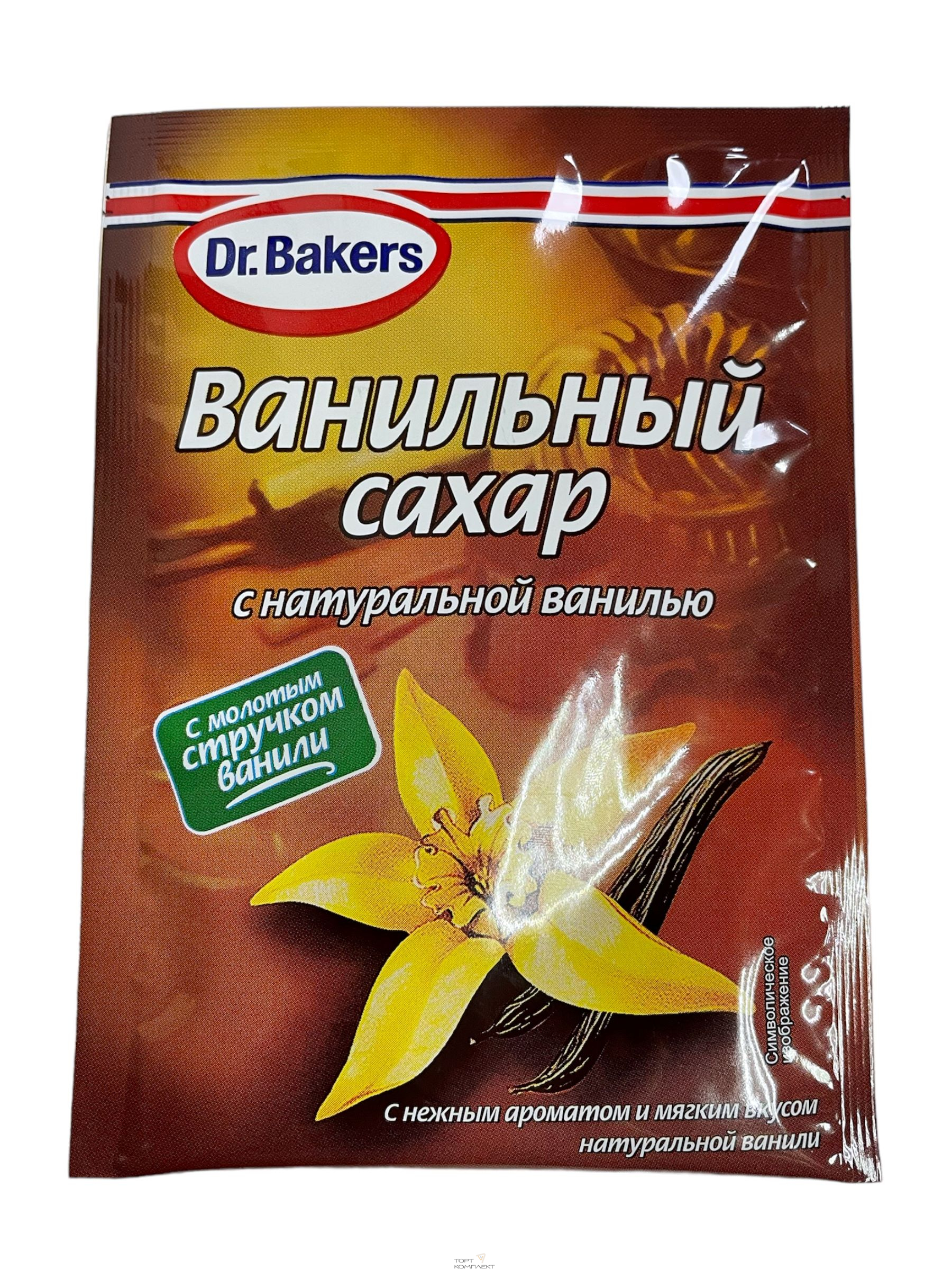 Купить Сахар с натуральной ванилью Dr.Bakers 15гр