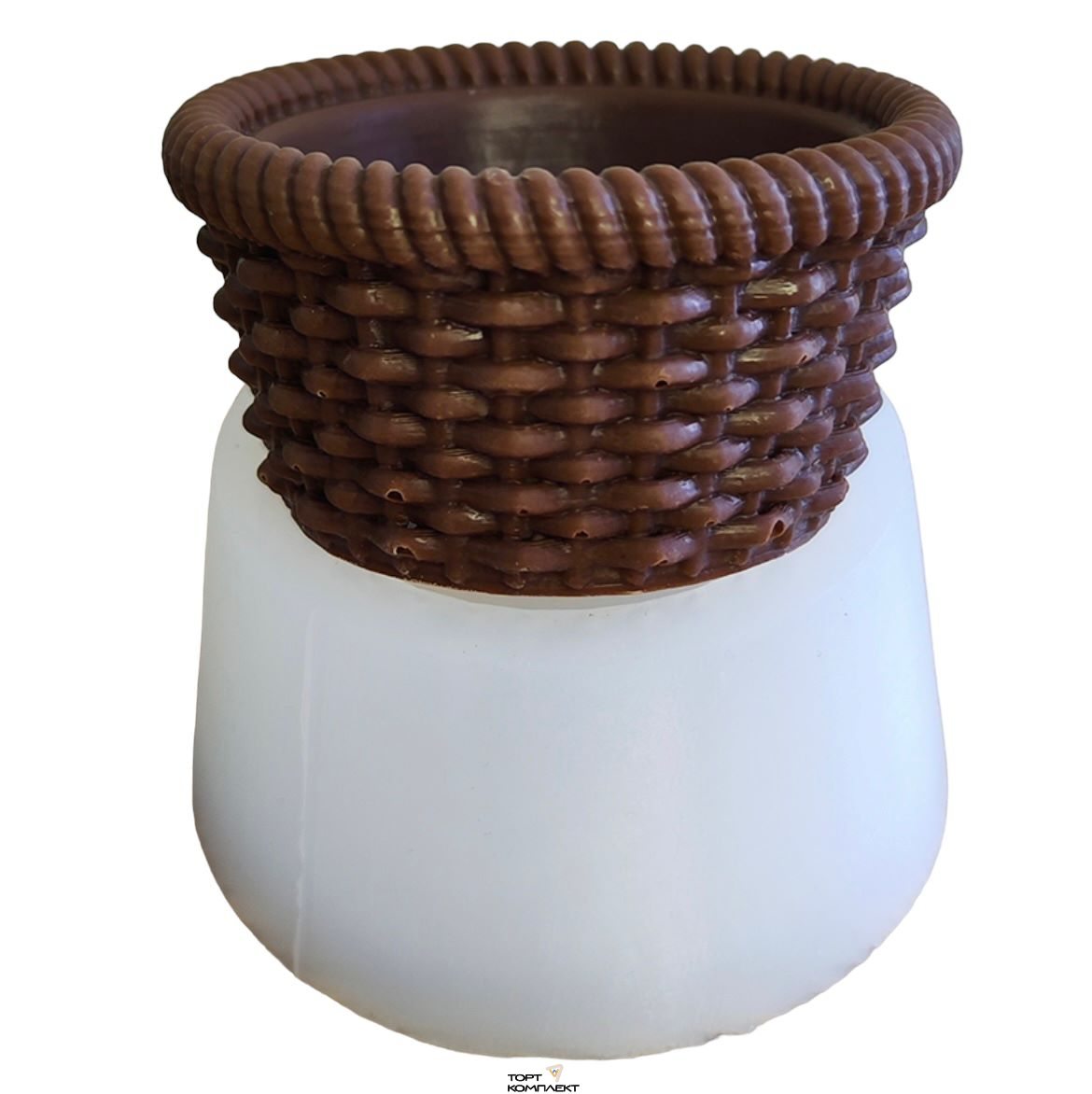 Молд силиконовый "Корзинка" 7,5см